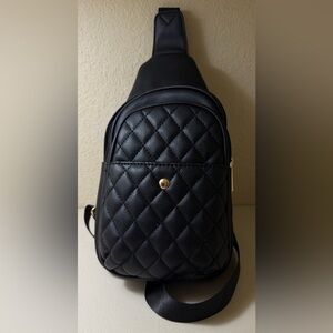 Black- bubble style women's Shoulder Purse